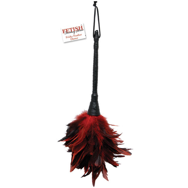 Pipedream Fetish Fantasy Series Frisky Feather Duster Red