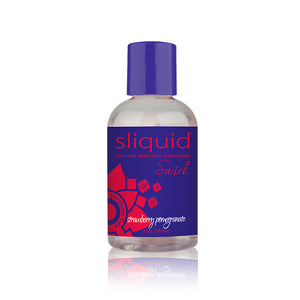 Sliquid Swirl Strawberry Pomegranate Flavored Lubricant 4.2 oz.