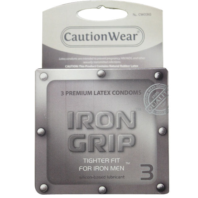 Iron Grip Condoms (3pk)