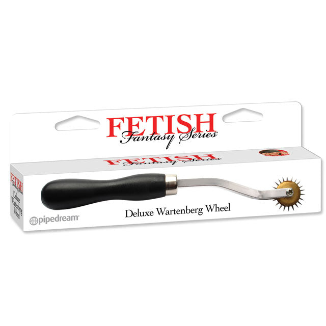 Pipedream Fetish Fantasy Series Deluxe Wartenberg Wheel Silver/Black