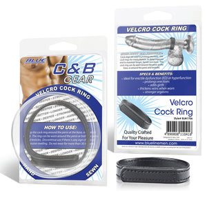 Blue Line C & B Gear Velcro Cock Ring