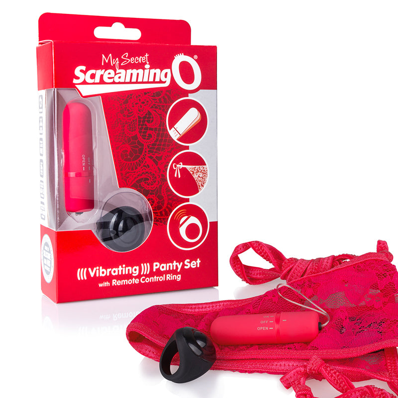 Screaming O My Secret Screaming O Remote Control Panty Vibe Red