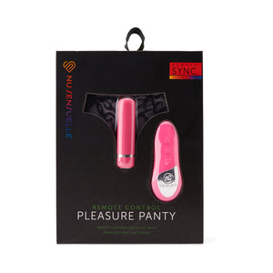 Nu Sensuelle Pleasure Panty Remote Control Bullet Pink