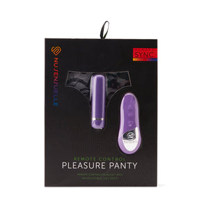 Nu Sensuelle Pleasure Panty Remote Control Bullet Purple