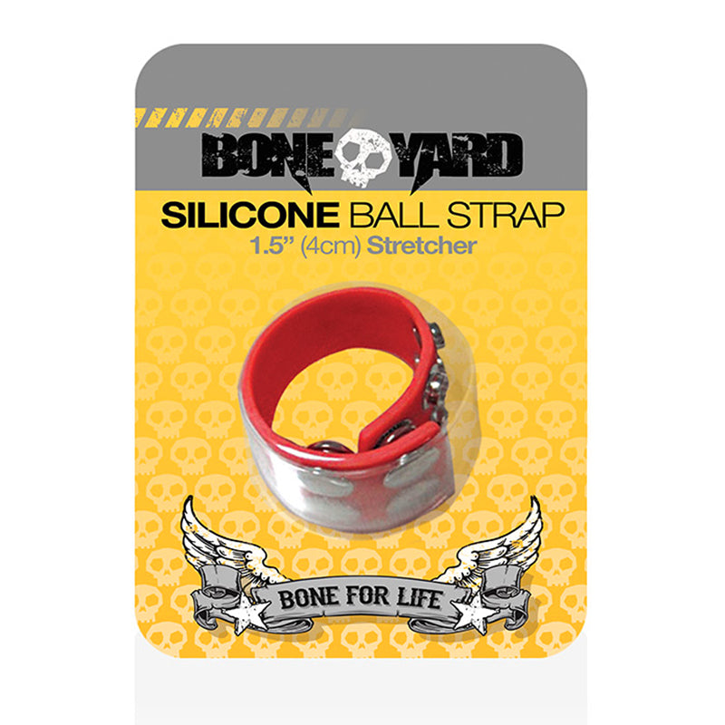 Boneyard Ball Strap Red