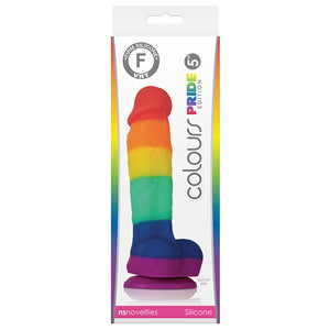 Colours Pride Edition 5 in. Dildo Rainbow