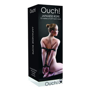 Ouch! Japanese Nylon Rope 10m / 33ft Black