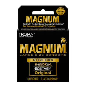 Trojan Magnum Gold Collection 3pk