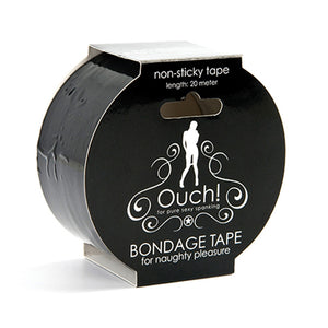 Ouch! Bondage Tape 20m / 66ft Black