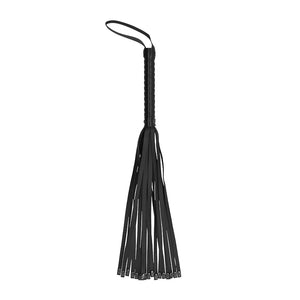 Ouch! Skulls & Bones 23.4 in. Skull Whip Flogger Black