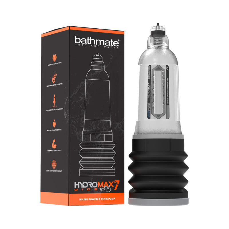 Bathmate Hydromax7 Wide Boy Clear