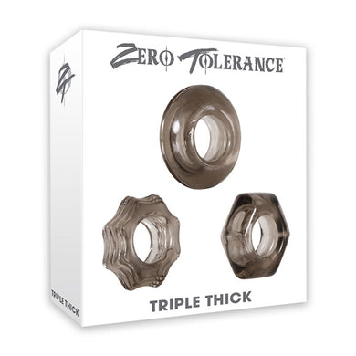 ZT Triple Thick Cock Ring Set of 3