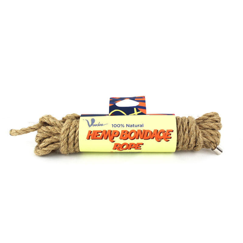 Voodoo Toys 100% Natural Hemp Bondage Rope 5 meters