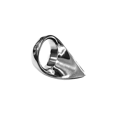 Stainless Steel  Stainless Steel Tear Drop Cock Ring (45mm) – In Clamshell