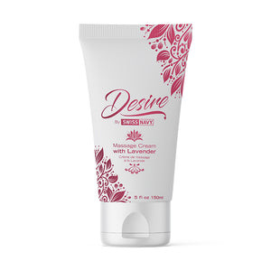 Swiss Navy Desire Massage Cream with Lavender 5 oz.