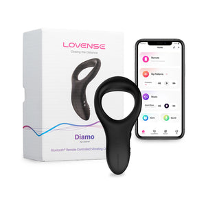 Lovense Diamo Bluetooth Remote-Controlled Vibrating Cockring