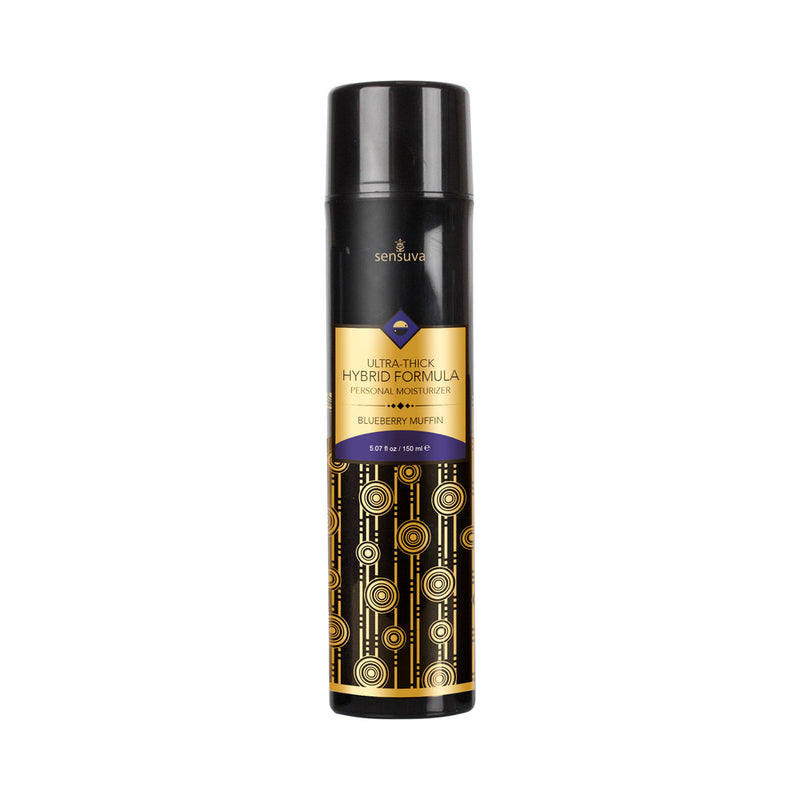 Sensuva Ultra-Thick Hybrid Personal Moisturizer Blueberry Muffin 5.1 oz.