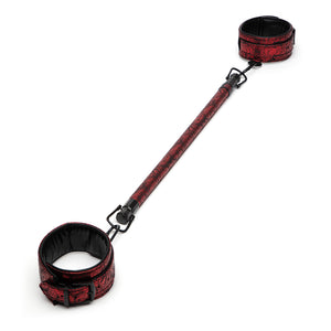 Fifty Shades of Grey Sweet Anticipation Reversible Spreader Bar with Cuffs Red/Black