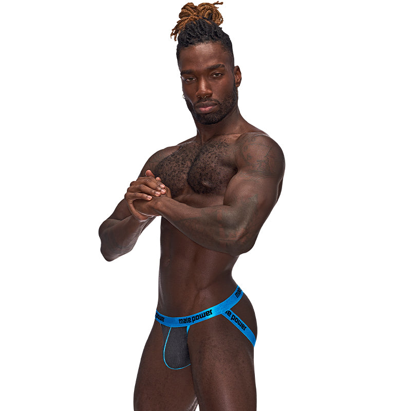 Male Power Casanova Uplift Jock Black L/XL