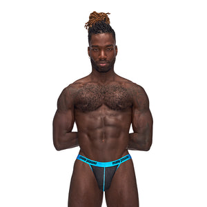 Male Power Casanova Uplift Thong Black L/XL