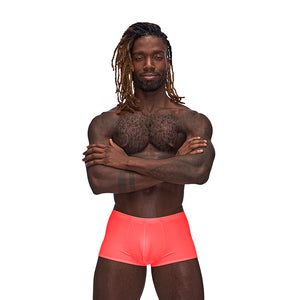 Male Power Barely There Mini Short Coral L