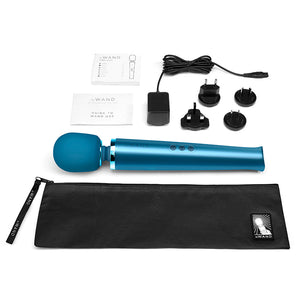 Le Wand Rechargeable Vibrating Massager Pacific Blue