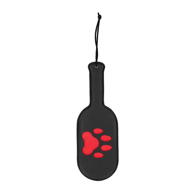 Ouch! Puppy Play Paw Paddle Red