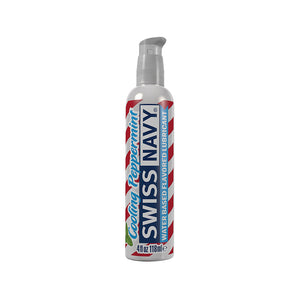 Swiss Navy Cooling Peppermint Water-Based Flavored Lubricant 4 oz.