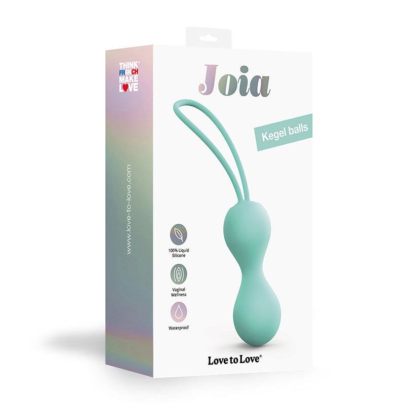 Love to Love Joia Silicone Kegel Balls Enjoy Mint