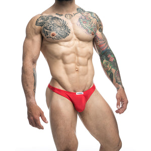 MaleBasics JUSTIN + SIMON Classic Tanga Red L