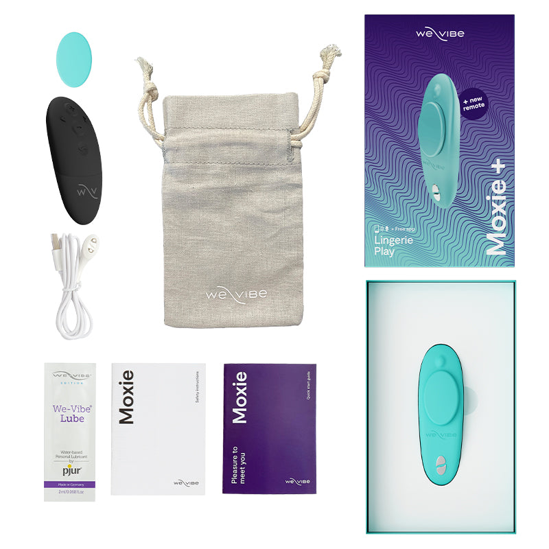 We-Vibe Moxie+ Wearable ClitVibrator Teal