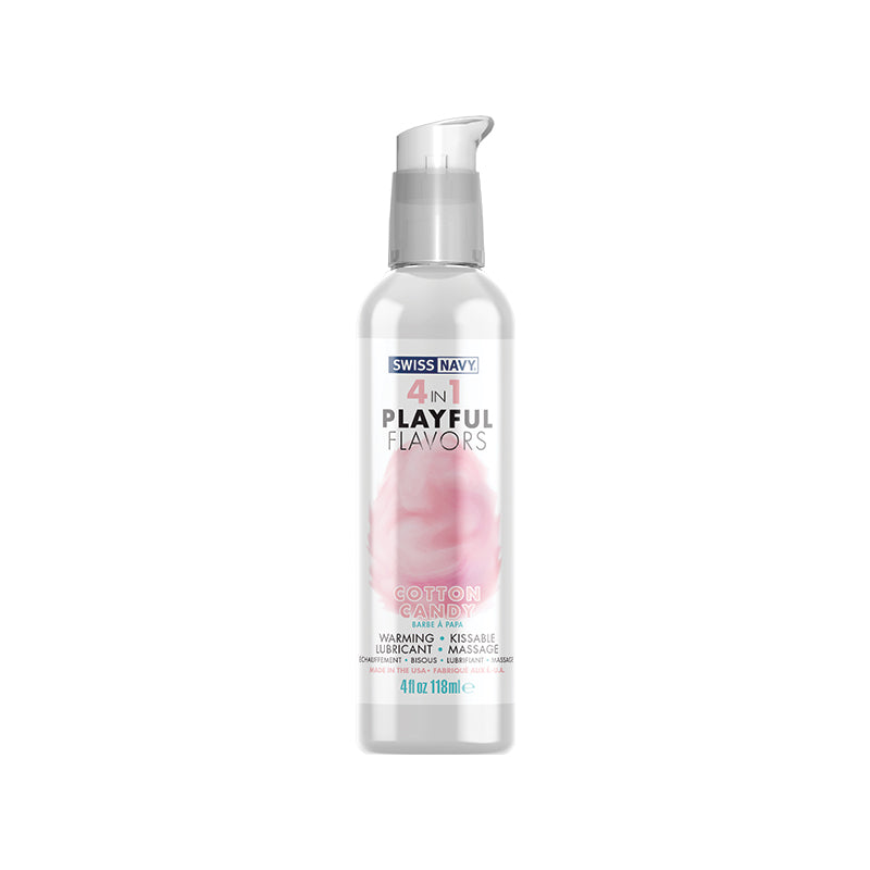 Swiss Navy 4 in 1 Playful Flavors Cotton Candy 4 oz.