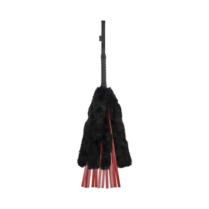 Sportsheets Saffron Faux Fur Flogger with Faux Leather Strands