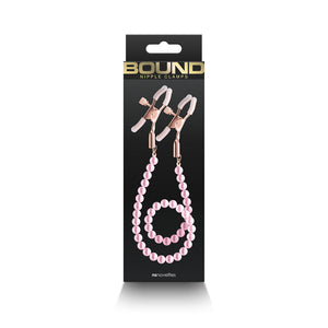 Bound Nipple Clamps DC1 Pink