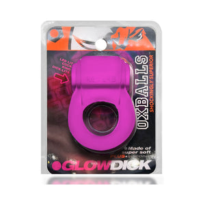 OxBalls Glowdick Cockring With Led Pink Ice