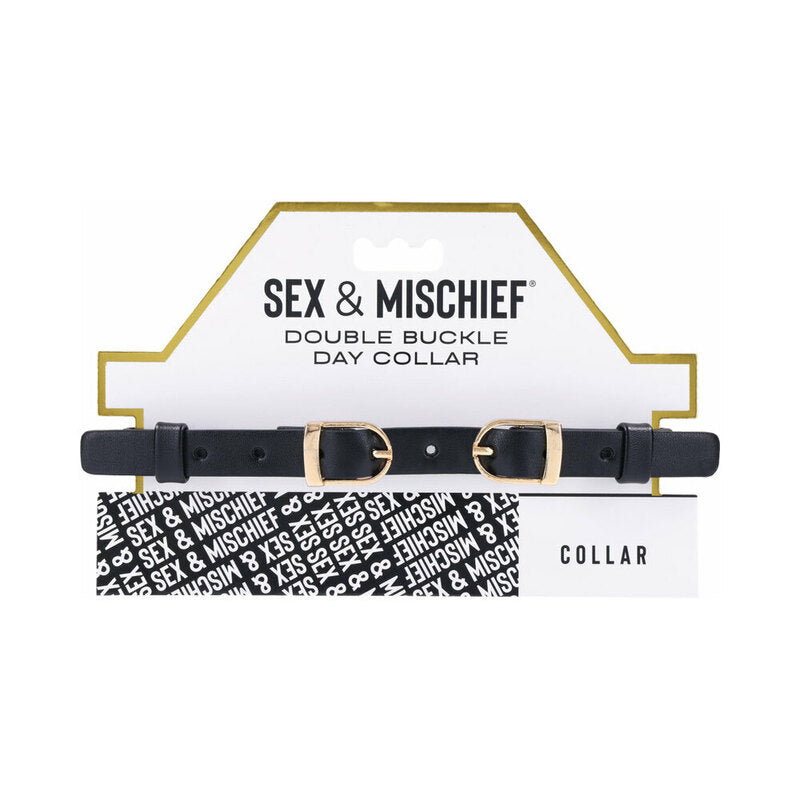 Sportsheets Sex & Mischief Double Buckle Day Collar