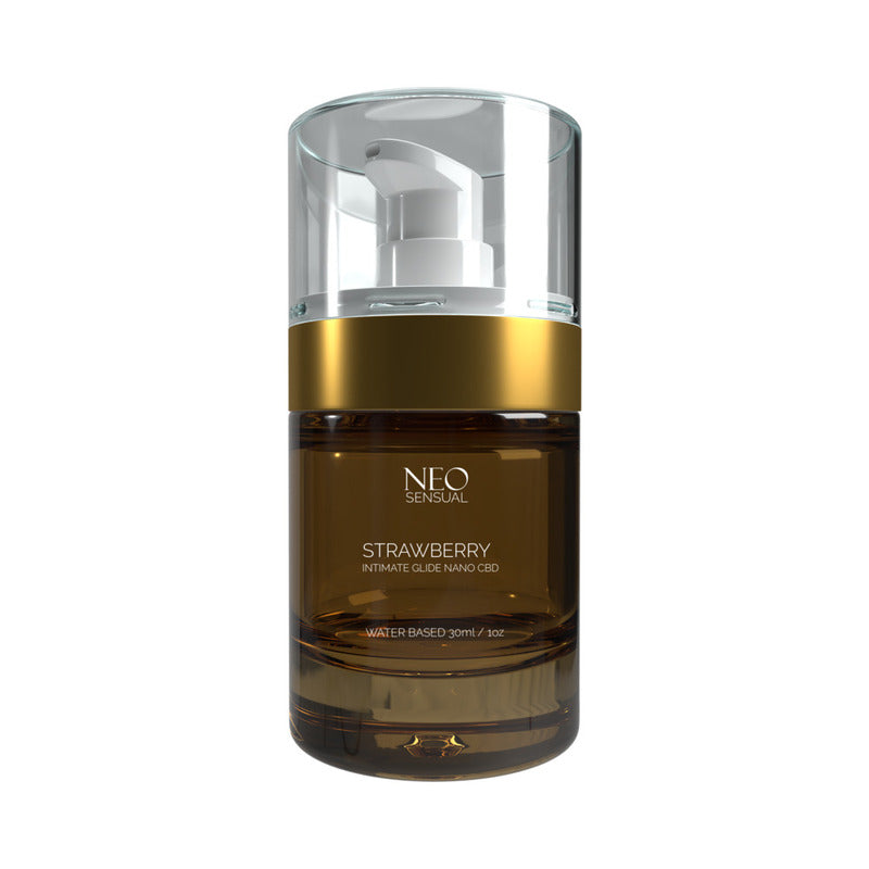 NEO Sensual Original Sin CBD Intimate Glide Strawberry Fields 1 oz.